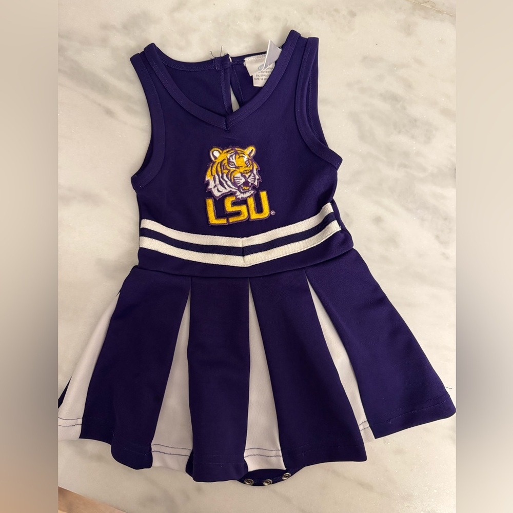 LSU cheerleader outfit